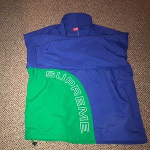 Supreme arc half zip pull over